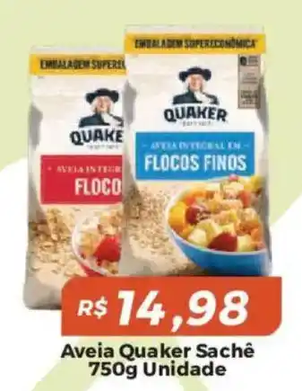 Mart Minas Aveia Quaker Sachê oferta