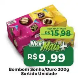 Mart Minas Bombom sonho/ouro oferta