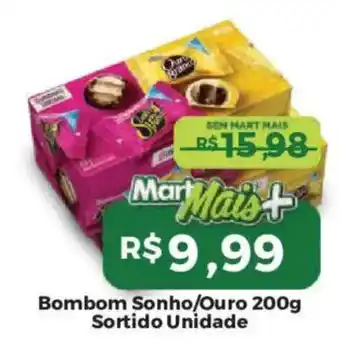 Mart Minas Bombom sonho/ouro oferta