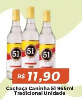 Mart Minas Cachaça Caninha 51 oferta