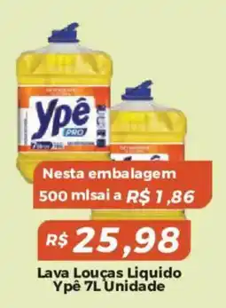 Mart Minas Lava Louças Líquido Ypê oferta