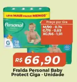 Mart Minas Fralda personal baby protect giga oferta