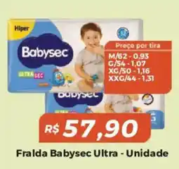 Mart Minas Fralda babysec ultra oferta