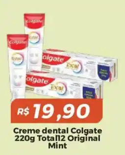 Mart Minas Creme dental colgate total12 original mint oferta