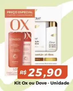 Mart Minas Kit Ox ou Dove - Unidade oferta