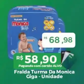 Mart Minas Fralda Turma Da Monica Giga oferta