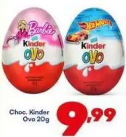 Barracão Supermercado Choc. Kinder Ovo 20g oferta