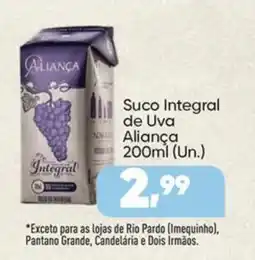 Imec Supermercados Suco integral de uva aliança oferta