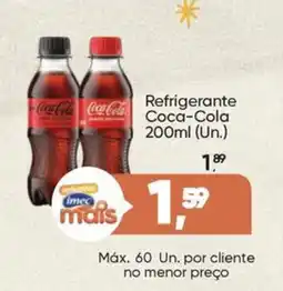 Imec Supermercados Refrigerante Coca-Cola oferta