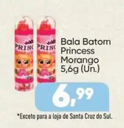 Imec Supermercados Bala Batom Princess Morango oferta