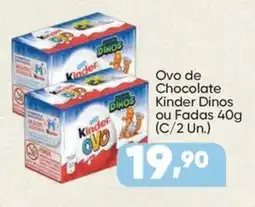 Imec Supermercados Ovo de chocolate kinder dinos ou fadas oferta