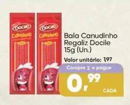 Imec Supermercados Bala Canudinho Regaliz Docile oferta