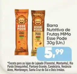 Imec Supermercados Barra Nutritiva de Frutas MiMo Esse Pode oferta