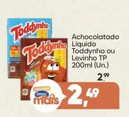 Imec Supermercados Achocolatado Líquido Toddynho ou Levinho TP oferta