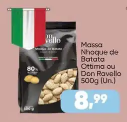 Imec Supermercados Massa Nhoque de Batata Ottima ou Don Ravello oferta