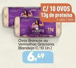 Imec Supermercados Ovos Brancos ou Vermelhos Graciana oferta