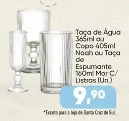 Imec Supermercados Taça de Água ou Copo ou Taça de Espumante oferta