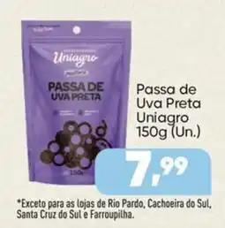 Imec Supermercados Passa de uva preta oferta