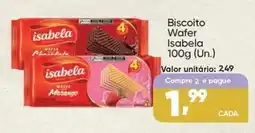 Imec Supermercados Biscoito Wafer Isabela oferta
