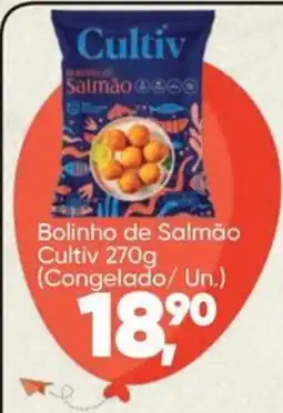Imec Supermercados Bolinho de Salmão oferta