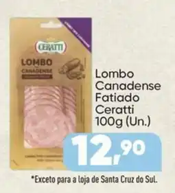 Imec Supermercados Lombo canadense fatiado oferta