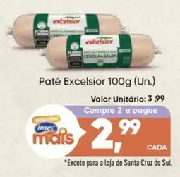 Imec Supermercados Patê excelsior oferta