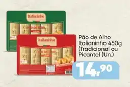 Imec Supermercados Pão de Alho Italianinho oferta