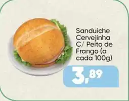 Imec Supermercados Sanduíche Cervejinha C/ Peito de Frango oferta