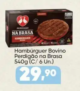 Imec Supermercados Hambúrguer Bovino Perdigão na Brasa oferta