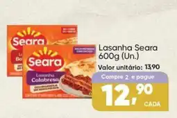 Imec Supermercados Lasanha seara calabresa oferta