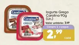 Imec Supermercados logurte grego carolina oferta