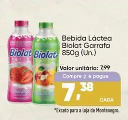Imec Supermercados Bebida Láctea Biolat Garrafa oferta