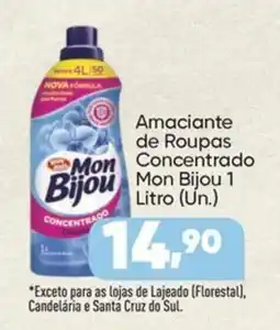 Imec Supermercados Amacianete de roupas concentrado mon bijou 1 litro oferta