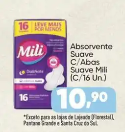 Imec Supermercados Absorvente Suave C/Abas Suave Mili oferta