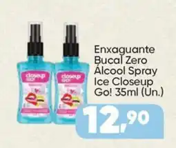 Imec Supermercados Enxaguante Bucal Zero Álcool Spray Ice Closeup Go! oferta