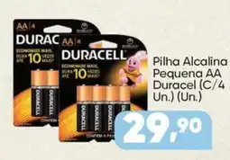Imec Supermercados Pilha Alcalina Pequena AA Duracel oferta