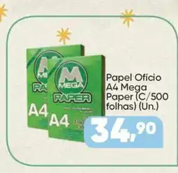 Imec Supermercados papel ofício a4 mega paper oferta