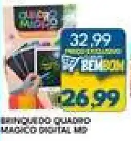 Rancho Bom Supermercados banquinho do quadro magico digital md oferta