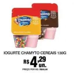 Supermercados Alvorada Iogurte chamyto cereais oferta