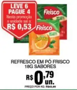 Supermercados Alvorada Refresco em pó frisco oferta