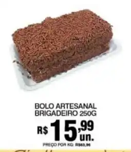 Supermercados Alvorada Bolo artesanal brigadeiro oferta