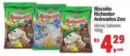 Mix Mateus Biscoito Richester Animados Zoo oferta
