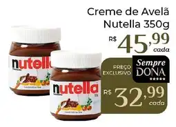 Dona de Casa Creme de Avelã Nutella oferta