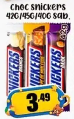 Miranda Supermercados choc snickers oferta