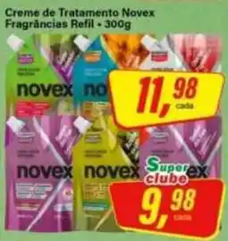 Rede Supermarket Creme de tratamento novex fragrâncias refil oferta