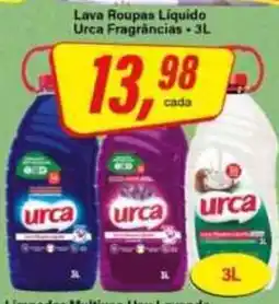 Rede Supermarket Lava Roupas Líquido Urca Fragrâncias oferta