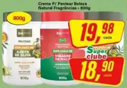 Rede Supermarket Creme p/ pentear beleza natural fragrâncias oferta