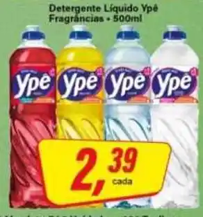 Rede Supermarket Detergente Líquido Ype Fragrâncias oferta
