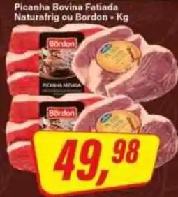 Rede Supermarket Picadinho bovina fatiada naturafri ou bordon oferta
