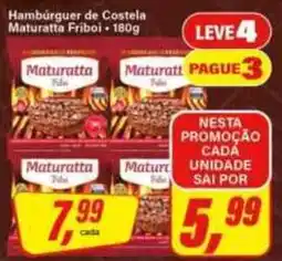 Rede Supermarket Hambúrguer de costela maturatta fribo oferta